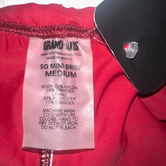 Grand Axis Wonderjock Low Rise Swimsuit Medium 30-32" waist New with tags - Picture 6 of 7